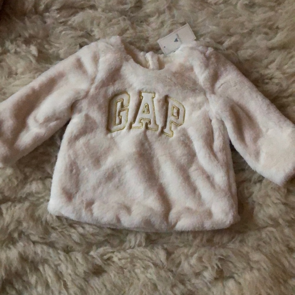 Faux fur top